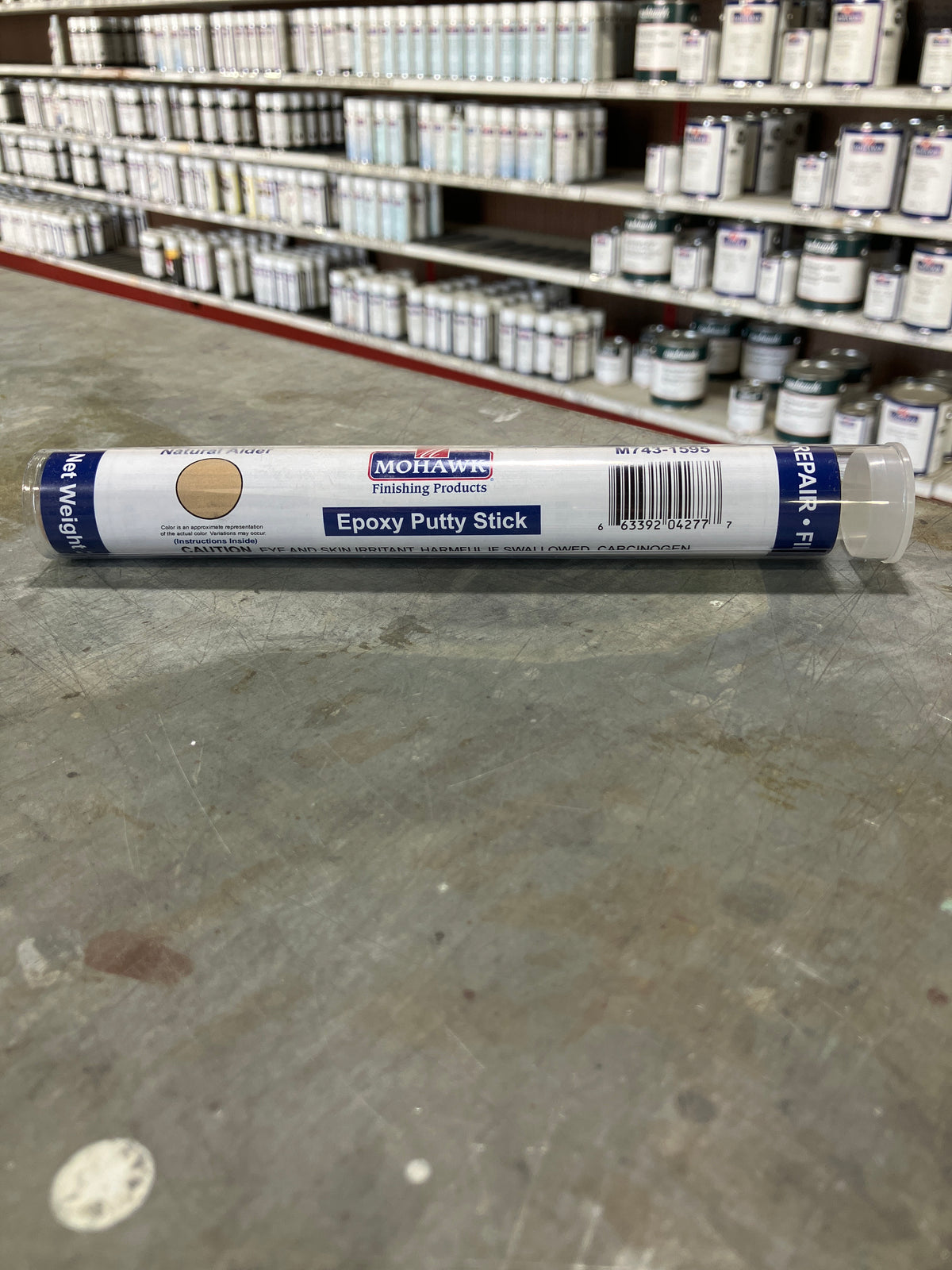 Mohawk Epoxy Putty Stick Natural Alder M743-1595 | Wood Repair Filler 2 oz
