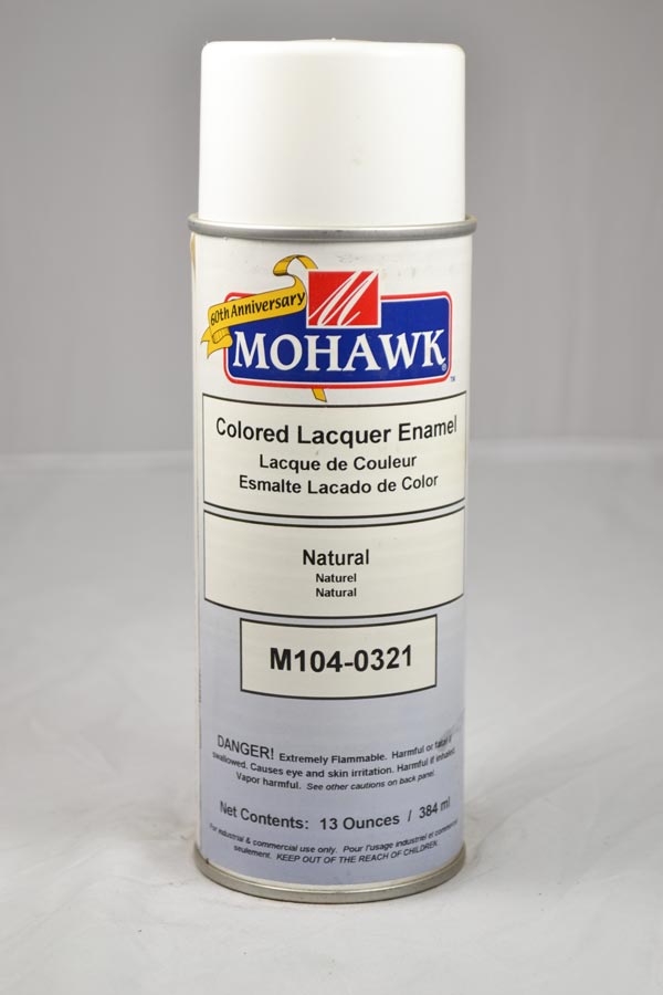 M104-0321 - Mohawk Colored Lacquer Enamel Natural