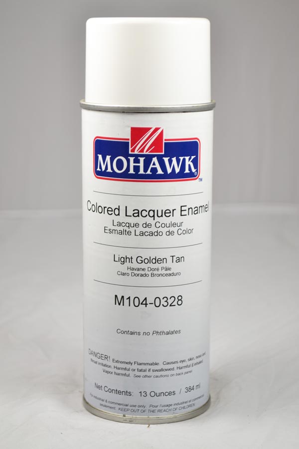 M104-0328 - Mohawk Colored Lacquer Enamel Light Golden Tan
