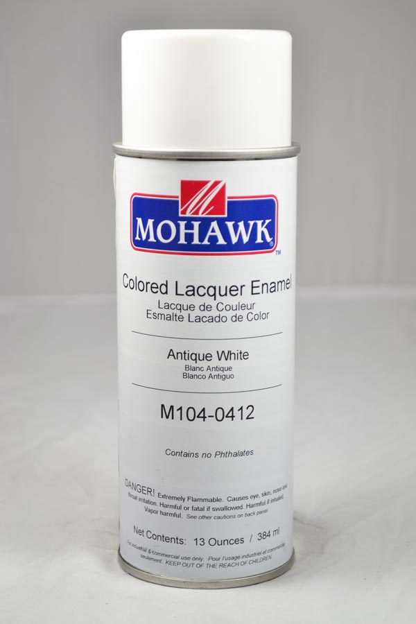 M104-0412 - Mohawk Colored Lacquer Enamel Antique White