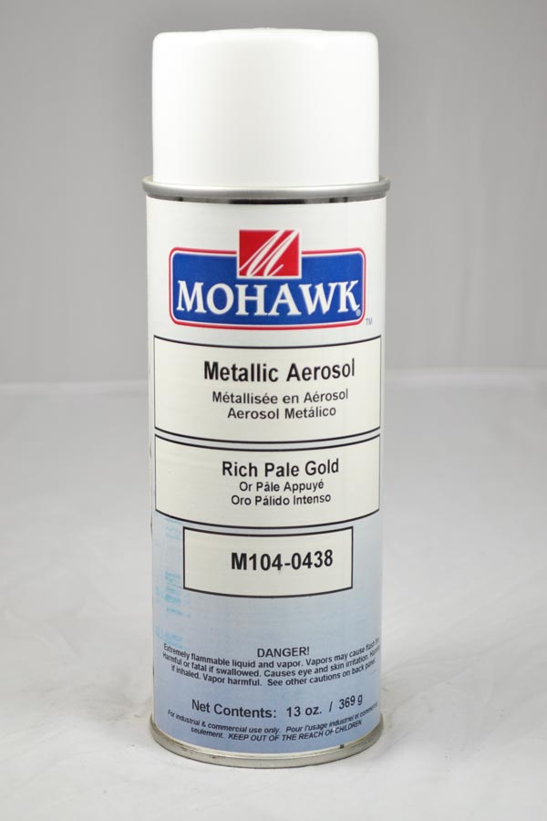 M104-0438 - Mohawk Metallic Aerosol Rich Pale Gold