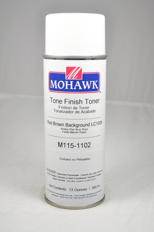 M115-1102 - Mohawk Tone Finish Toner Red Brown Background
