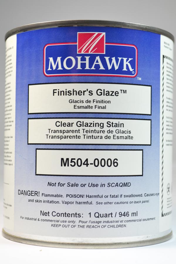 M504-0006 - Mohawk Finisher's Glaze Clear Glazing Stain Qt
