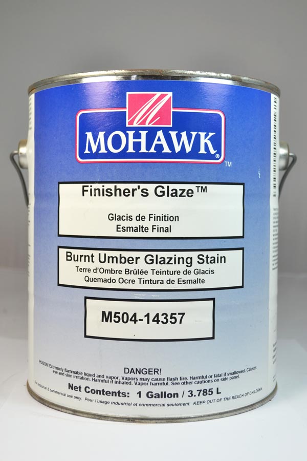M504-14357 - Mohawk Finisher's Glaze Burnt Umber Gal