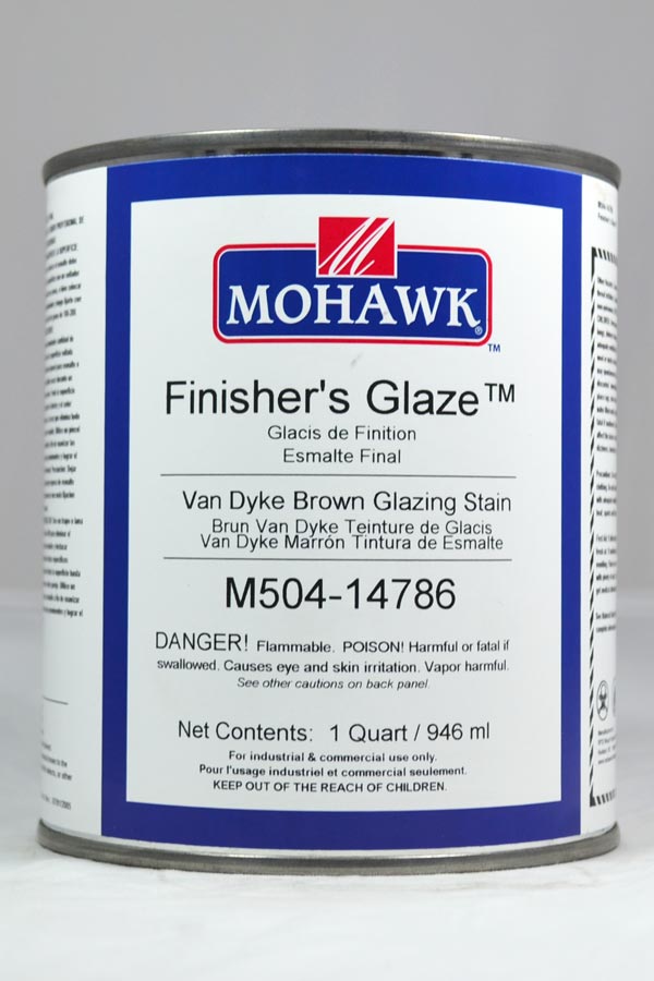 M504-14786 - Mohawk Finisher's Glaze Van Dyke Brown Qt