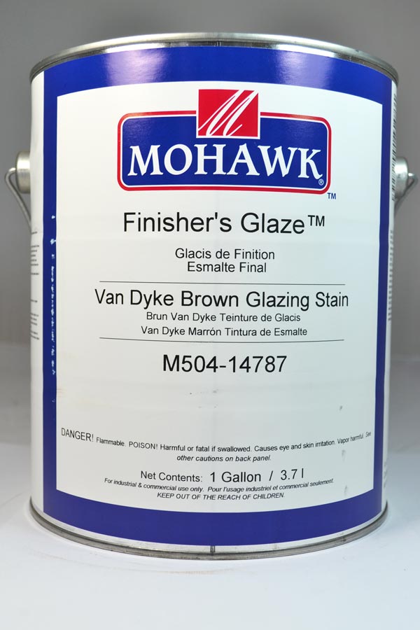 M504-14787 - Mohawk Finisher's Glaze Van Dyke Brown Gal