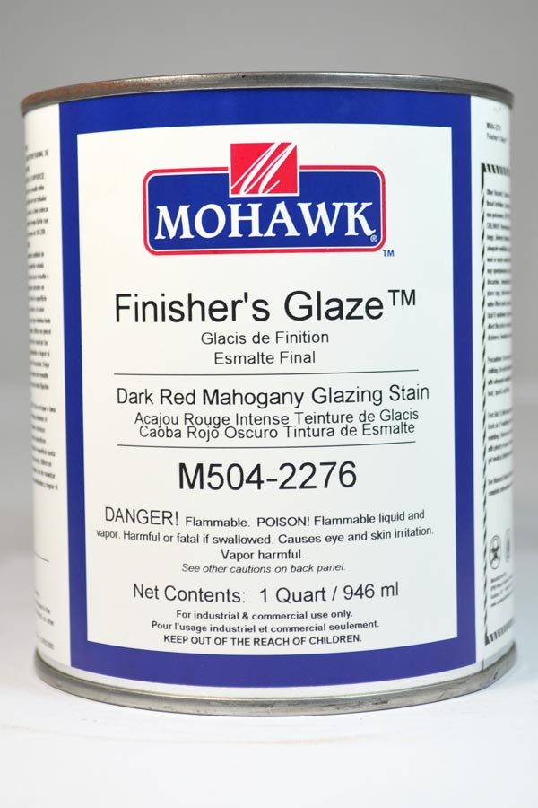 M504-2276 - Mohawk Finisher's Glaze Dark Red Mahogany Qt