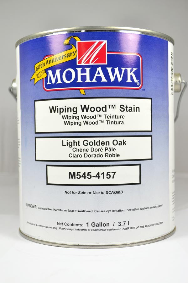 M545-4157 - Mohawk Wiping Wood Stain Light Golden Oak Gal