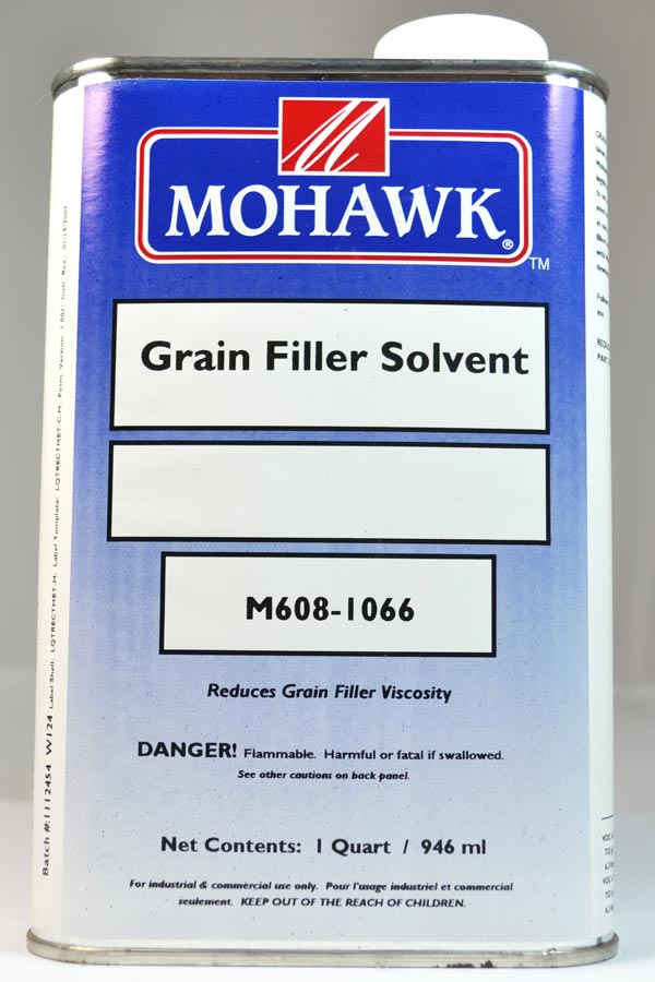 M608-1066 - Mohawk Grain Filler Solvent Qt