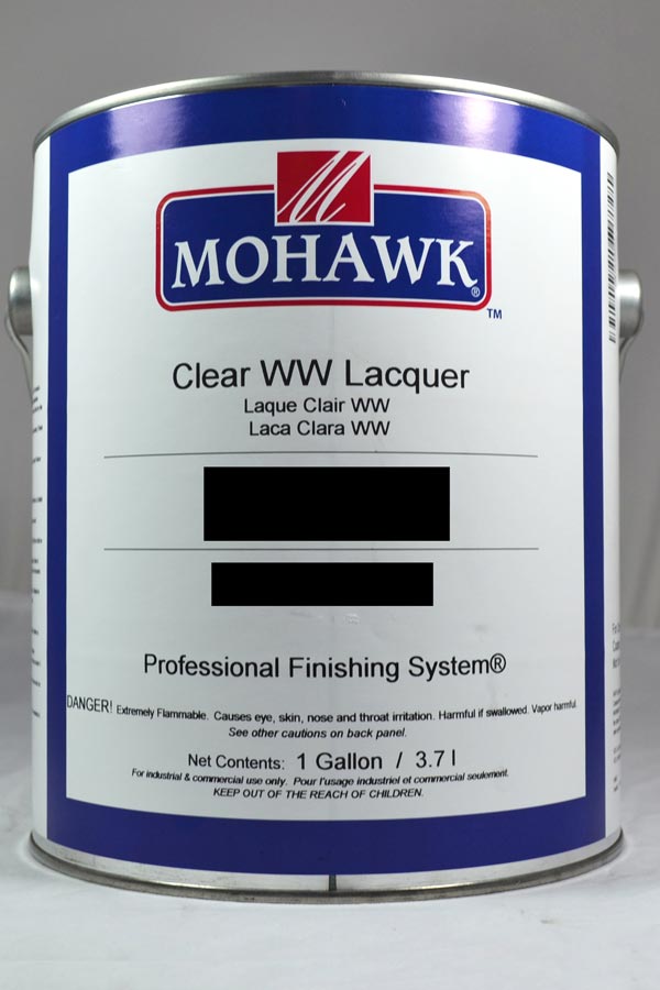 M612-25107 - Mohawk Clear WW Lacquer Flat 10 Sheen Gal