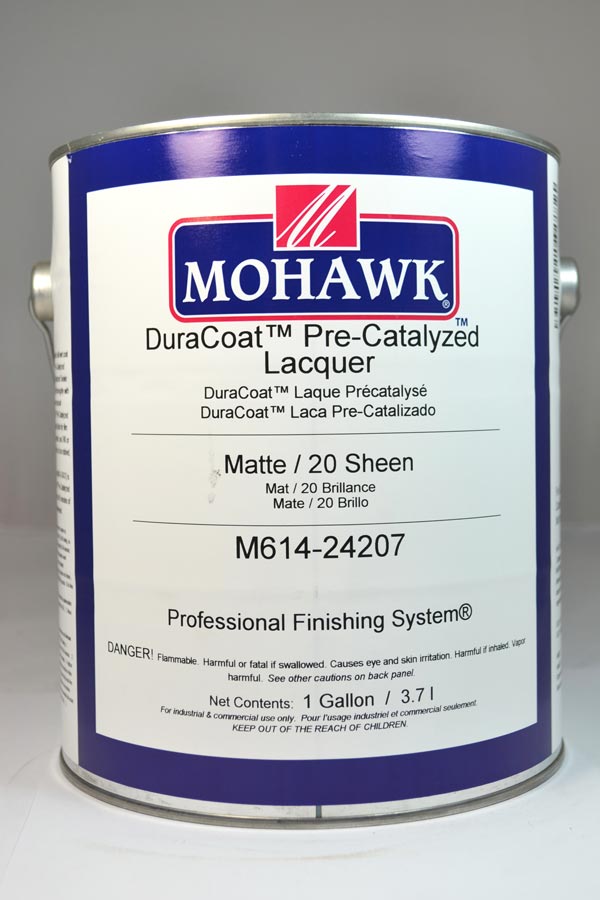 M614-24207 - Mohawk Duracoat Pre-Catalyzed Lacquer Matte 20 Sheen Gal