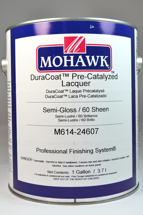 M614-24607 - Mohawk Duracoat Pre-Catalyzed Lacquer Semi-Gloss 60 Sheen Gal