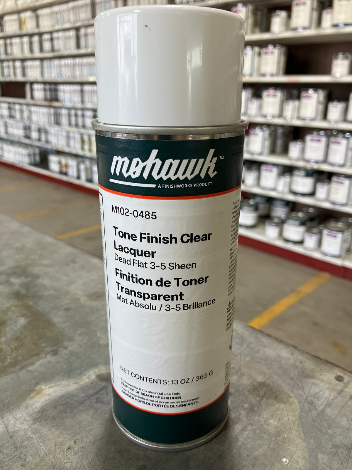 M102-0485 - Mohawk Tone Finish Clear Dead Flat
