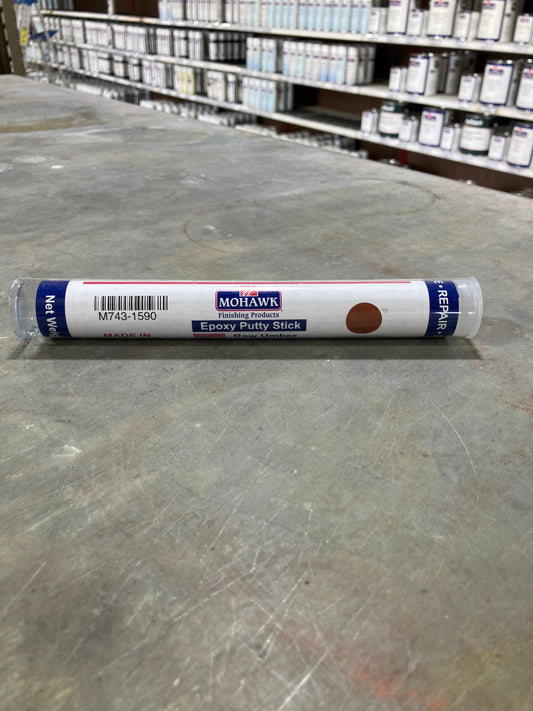 Mohawk Epoxy Putty Stick Raw Umber M743-1590 | Wood Repair Filler 2 oz