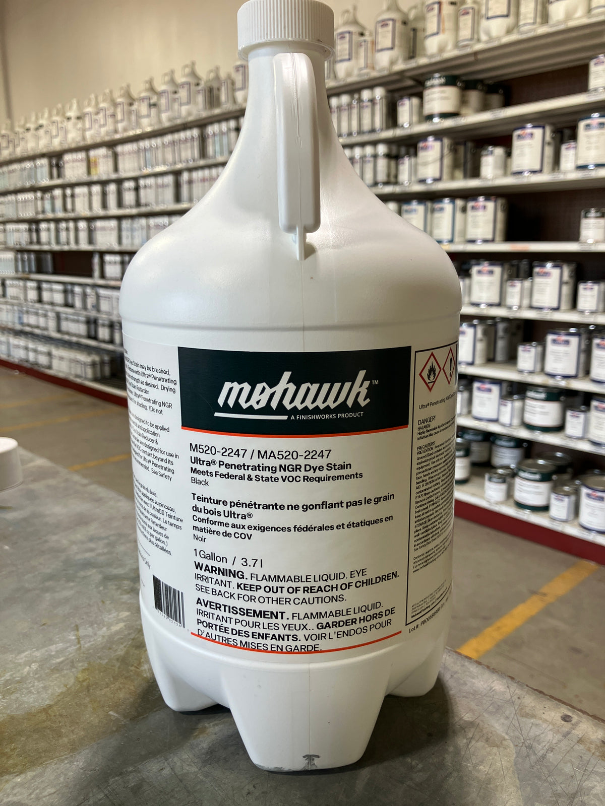 M520-2247 - Mohawk Ultra Penetrating Stain Black Gal