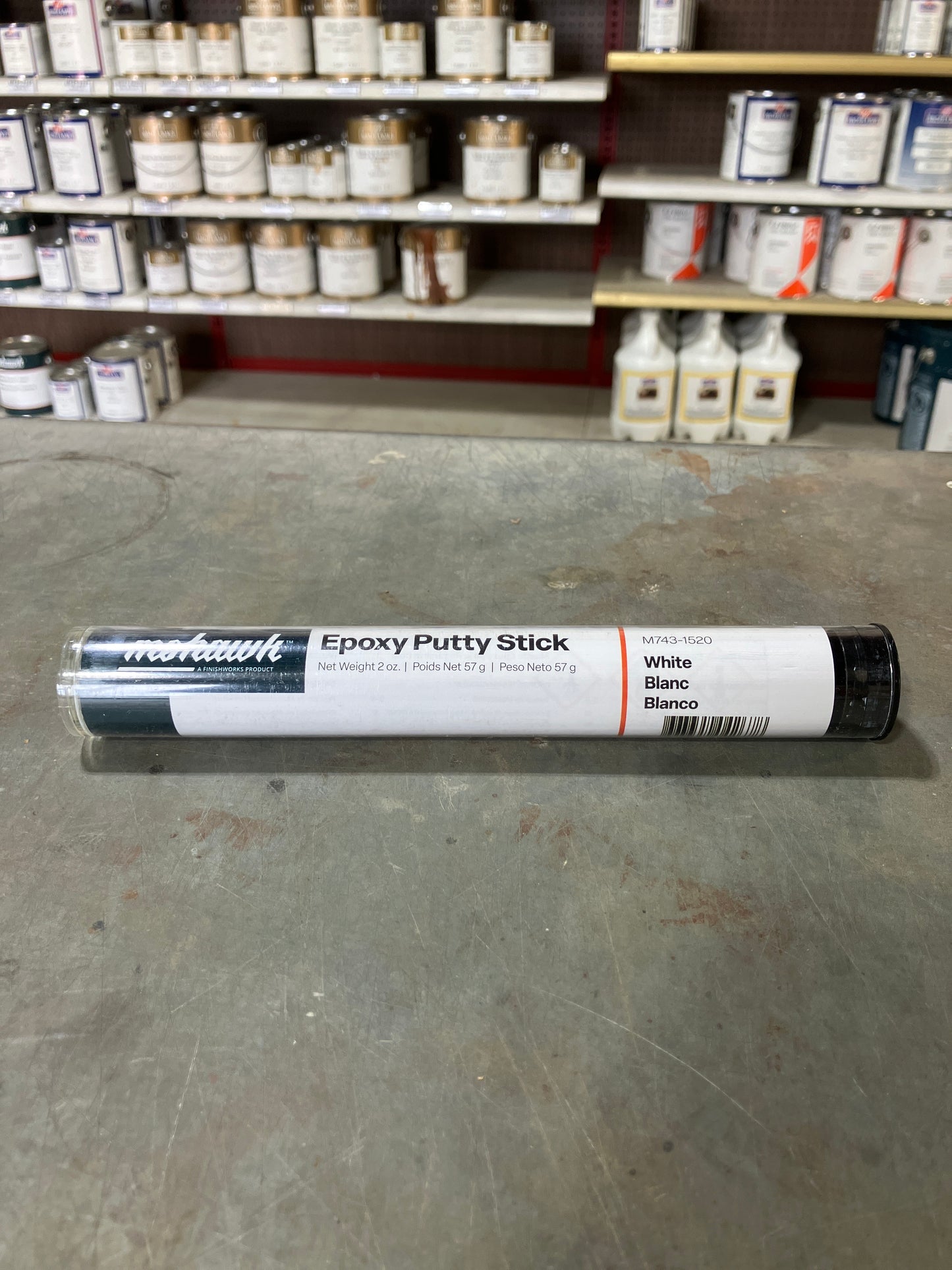 Mohawk Epoxy Putty Stick White M743-1520 | Wood Repair Filler 2 oz