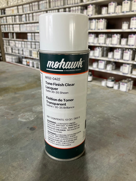 M102-0422 - Mohawk Tone Finish Clear Lacquer Satin