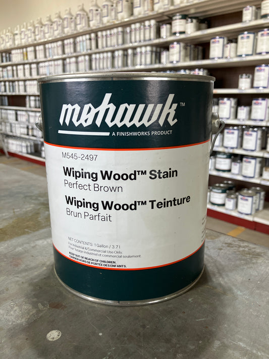 M545-2497 - Mohawk Wiping Wood Stain Perfect Brown Gal