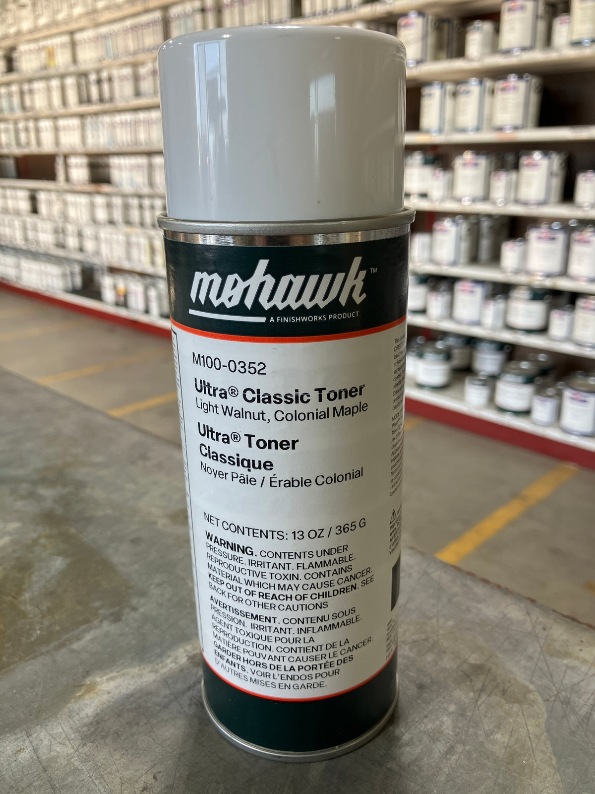 M100-0352 - Mohawk Ultra Classic Toner Light Walnut / Colonial Maple