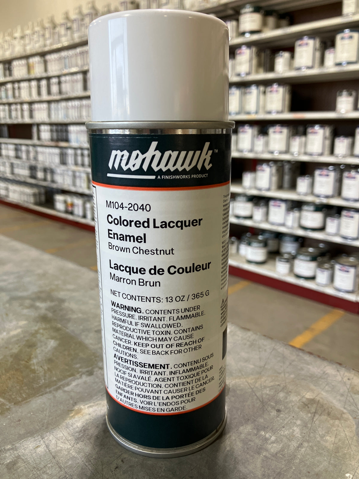 M104-2040 - Mohawk Colored Lacquer Enamel Brown Chestnut
