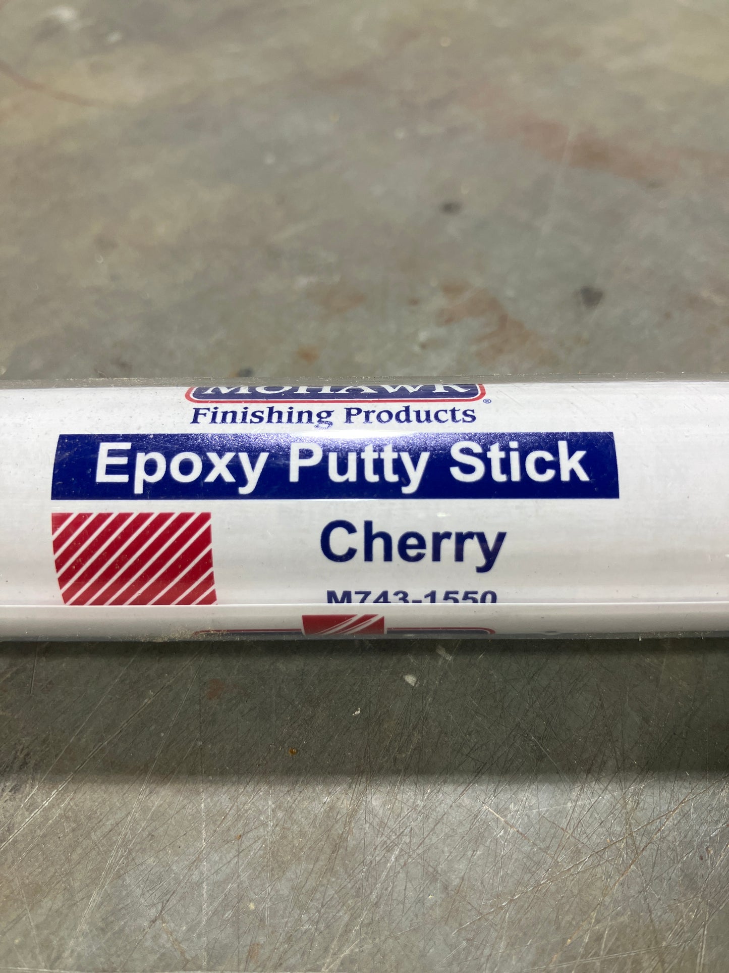 Mohawk Epoxy Putty Stick Cherry M743-1550 | Wood Repair Filler 2 oz