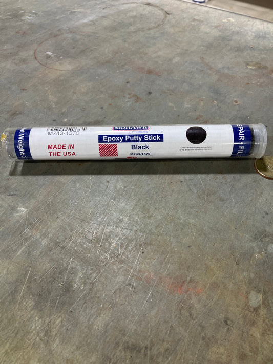 Mohawk Epoxy Putty Stick Black M743-1570 | Wood Repair Filler 2 oz