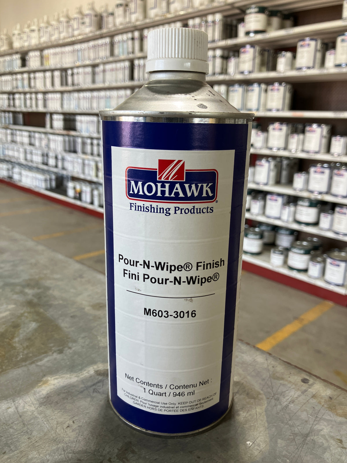 M603-3016 - Mohawk Pour-n-wipe Finish Qt