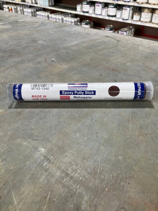 Mohawk Epoxy Putty Stick Mahogany M743-1540 | Wood Repair Filler 2 oz