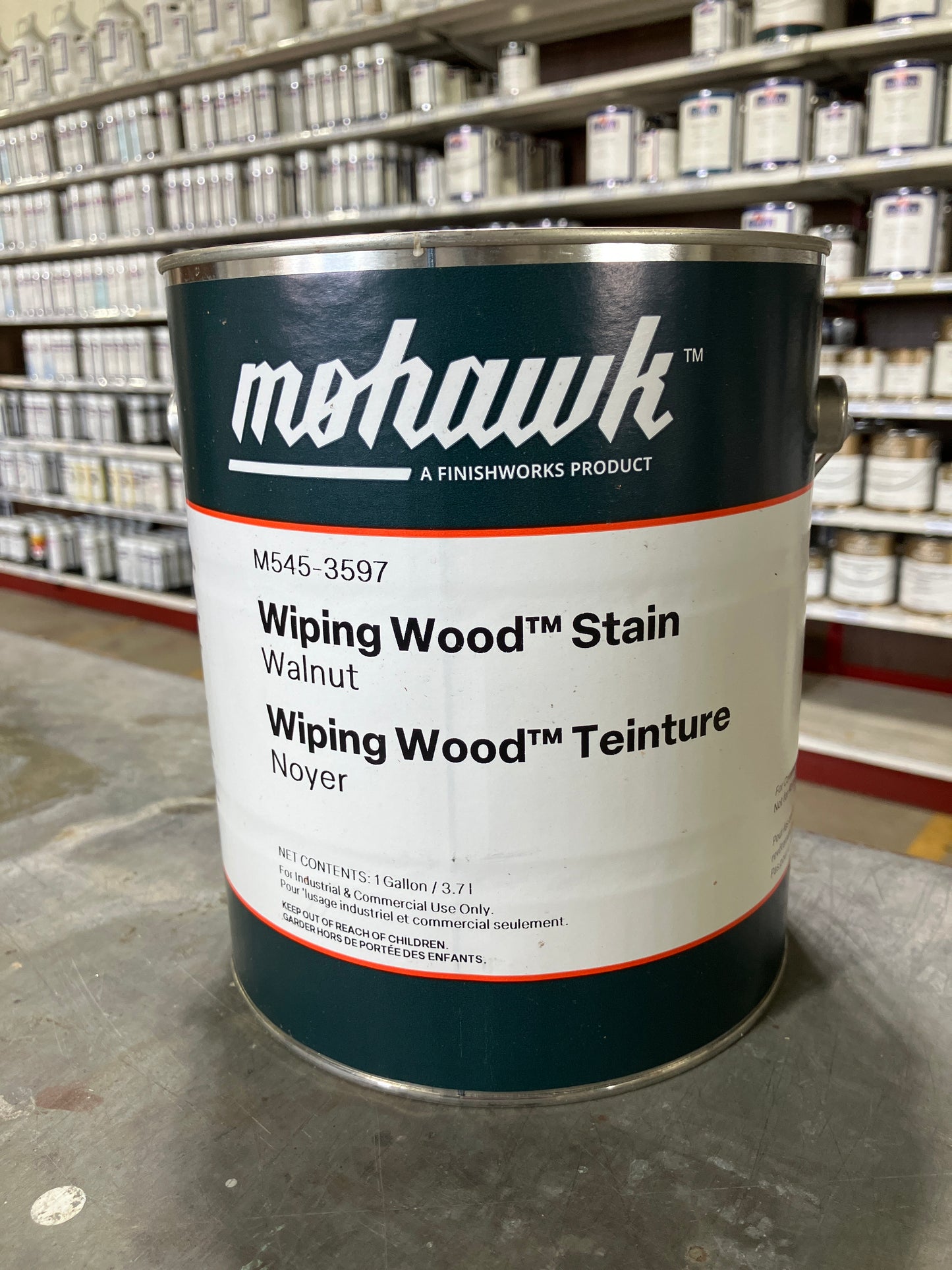 M545-3597 - Mohawk Wiping Wood Stain Walnut Gal