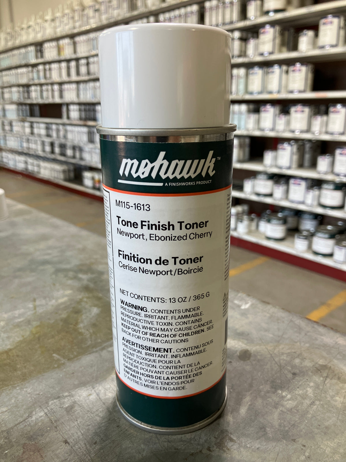 M115-1613 - Mohawk Tone Finish Toner Newport - Ebonized Cherry