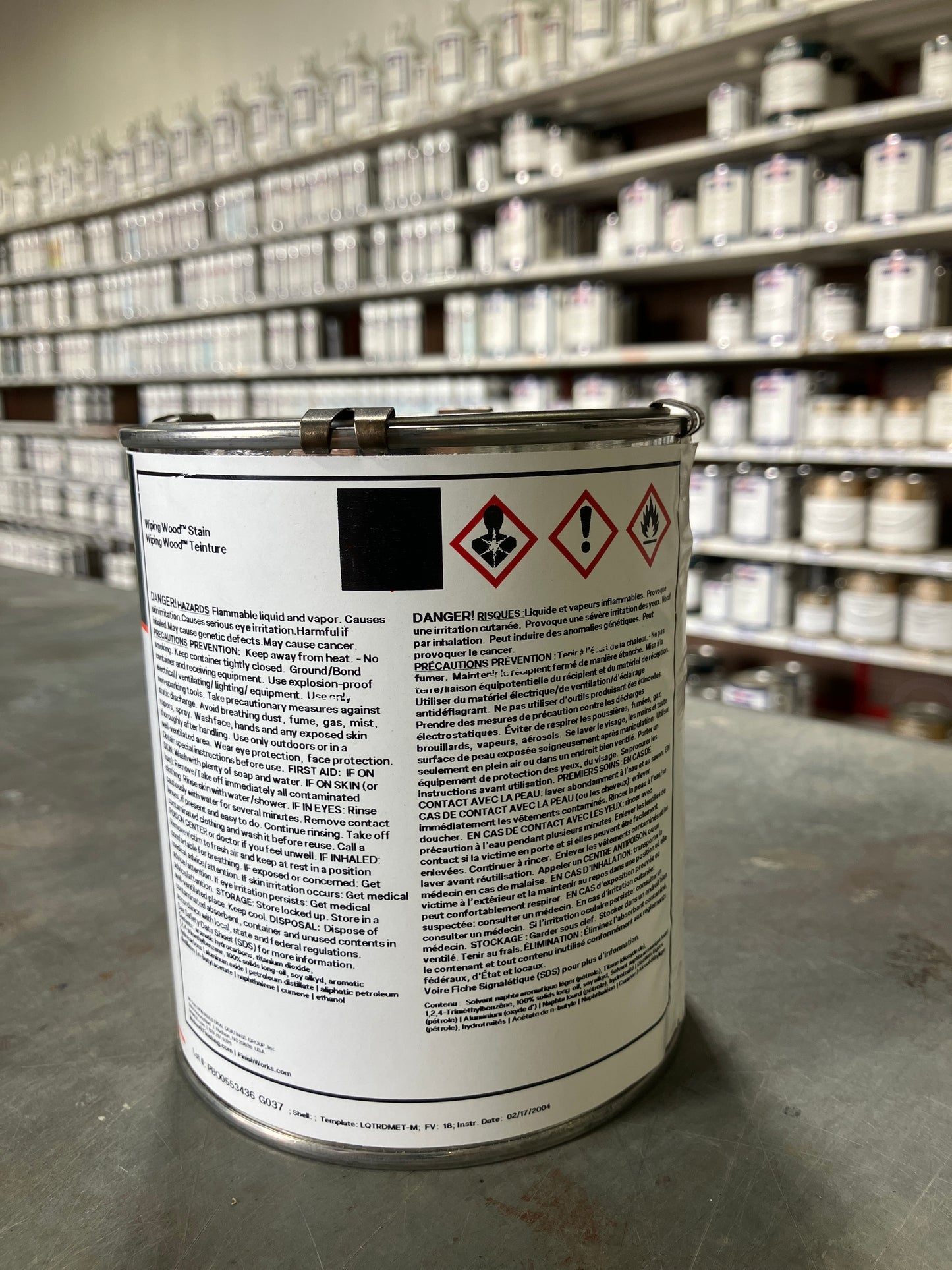 M545-2026 - Mohawk Wiping Wood Stain White Qt