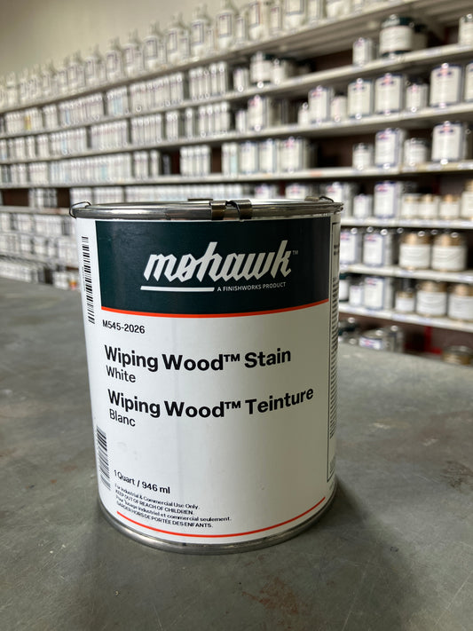 M545-2026 - Mohawk Wiping Wood Stain White Qt
