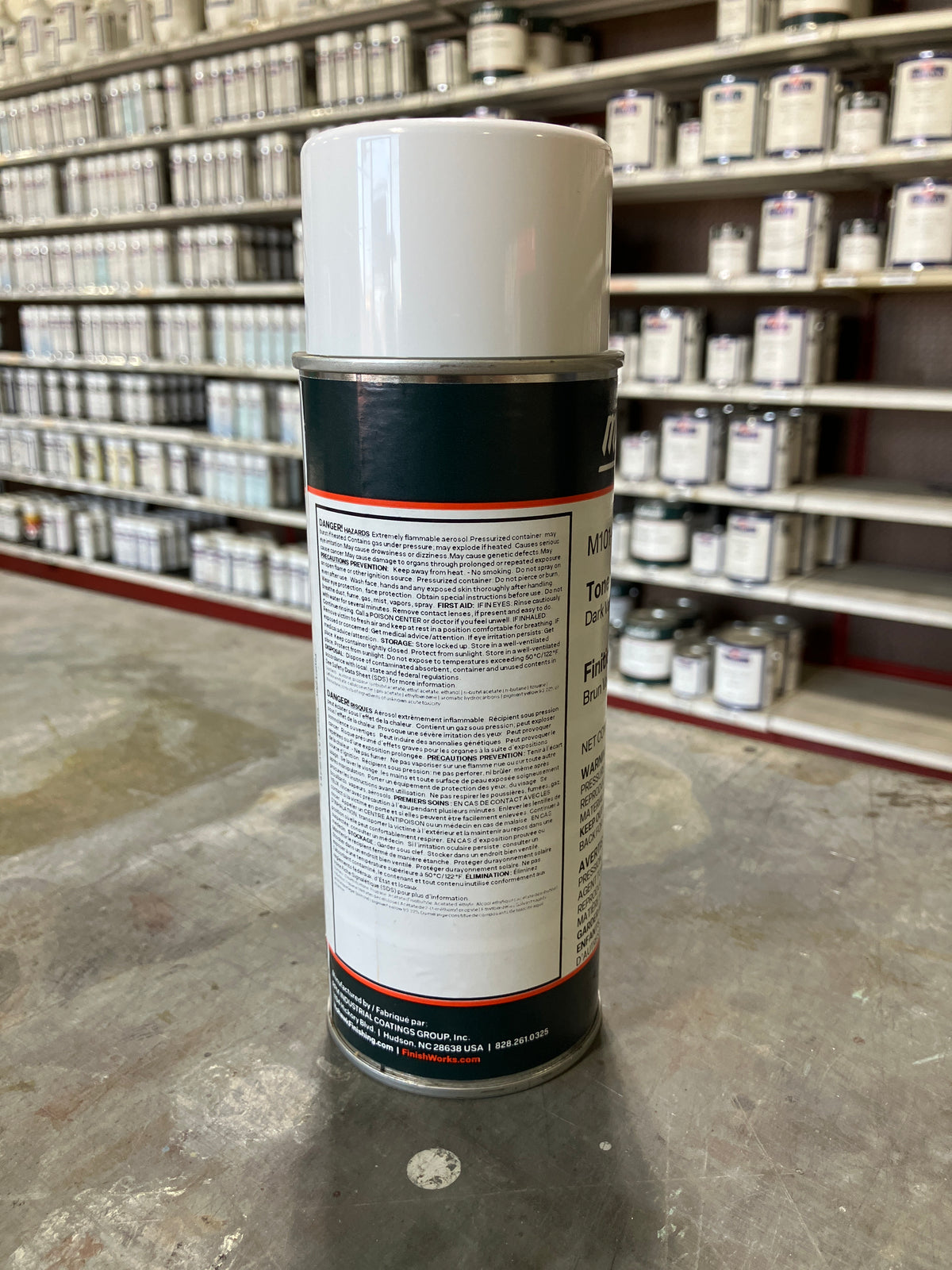M101-0353 - Mohawk Tone Finish Toner Dark Van Dyke Brown