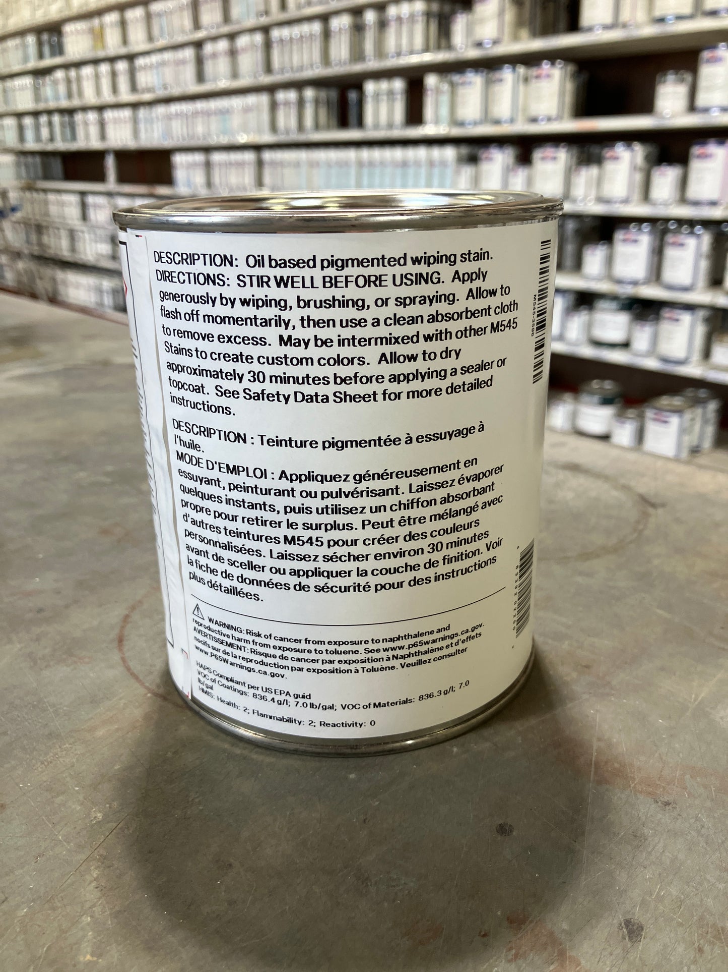 M545-3596 - Mohawk Wiping Wood Stain Walnut Qt