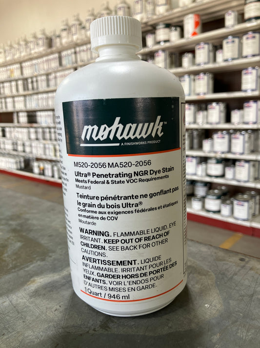M520-2056 - Mohawk Ultra Penetrating Stain Mustard Qt