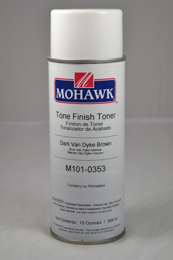 M101-0353 - Mohawk Tone Finish Toner Dark Van Dyke Brown