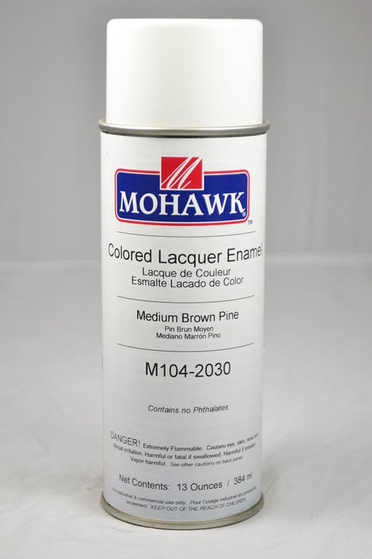 M104-2030 - Mohawk Colored Lacquer Enamel Medium Brown Pine