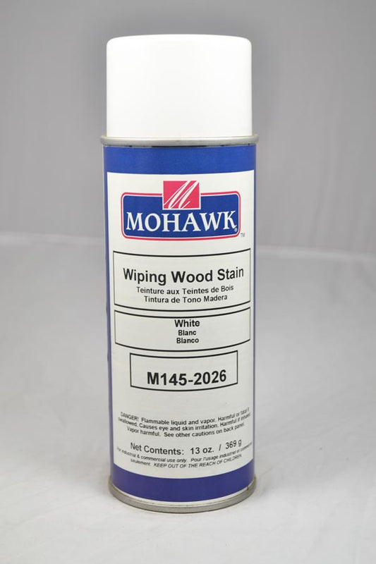 M145-2026 - Mohawk Wiping Wood Stain Aerosol White