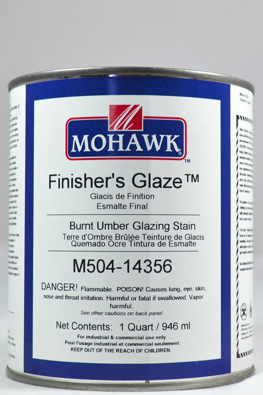 M504-14356 - Mohawk Finisher's Glaze Burnt Umber Qt