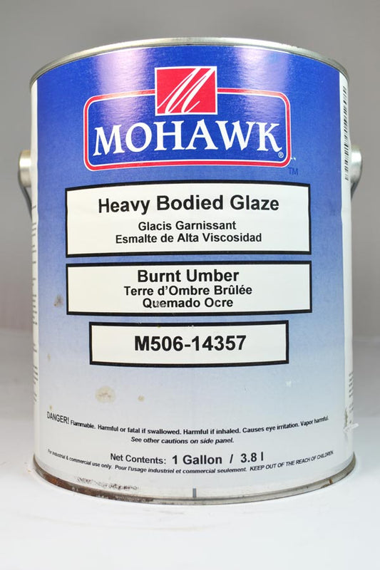 M506-14357 - Mohawk Heavy Bodied Glaze Burnt Umber Gal