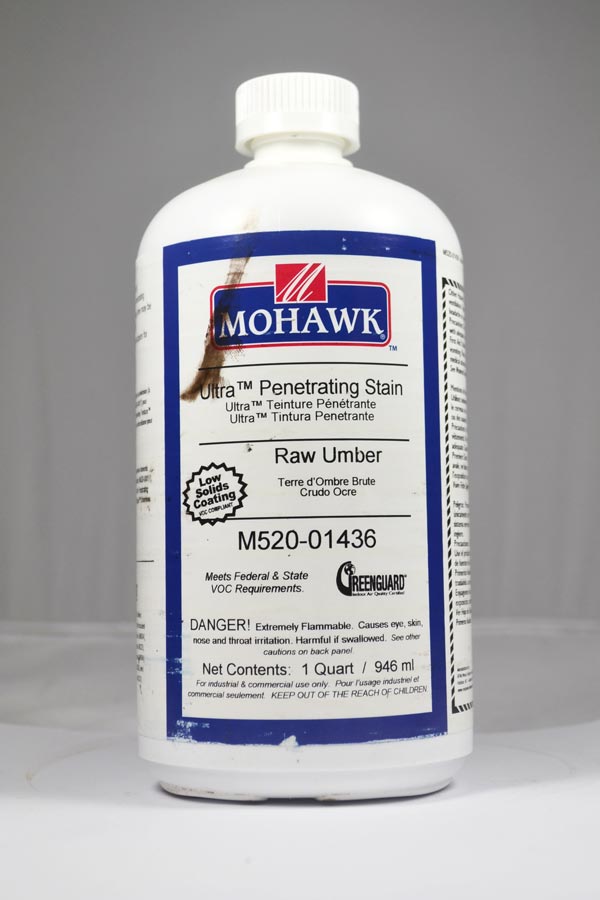 M520-01436 - Mohawk Ultra Penetrating Stain Raw Umber Qt