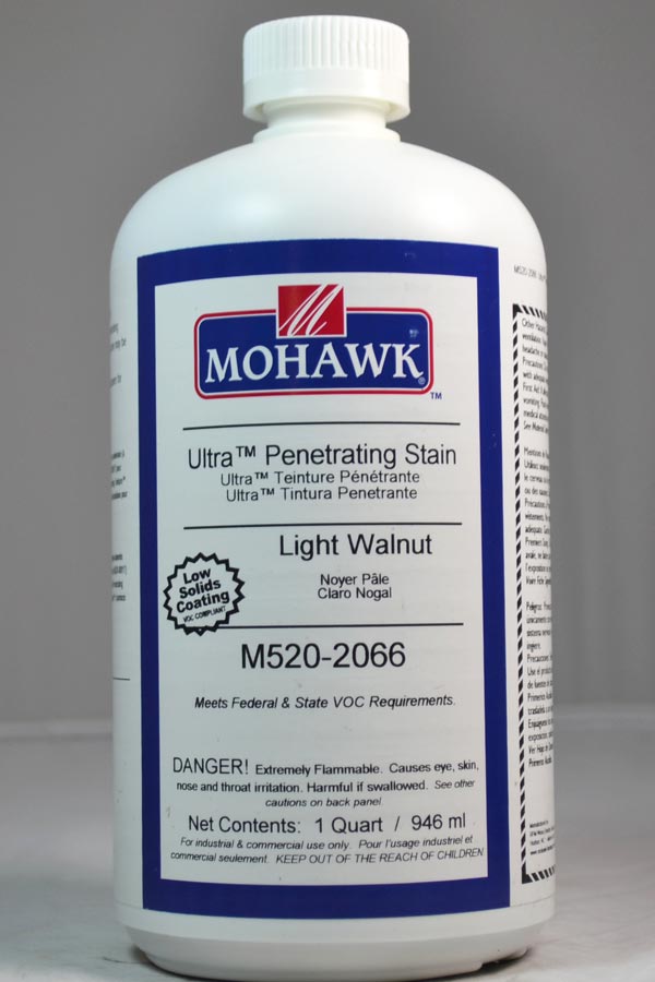 M520-2066 - Mohawk Ultra Penetrating Stain Light Walnut Qt