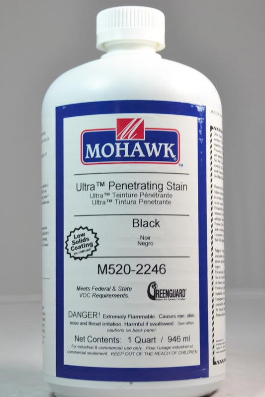 M520-2246 - Mohawk Ultra Penetrating Stain Black Qt