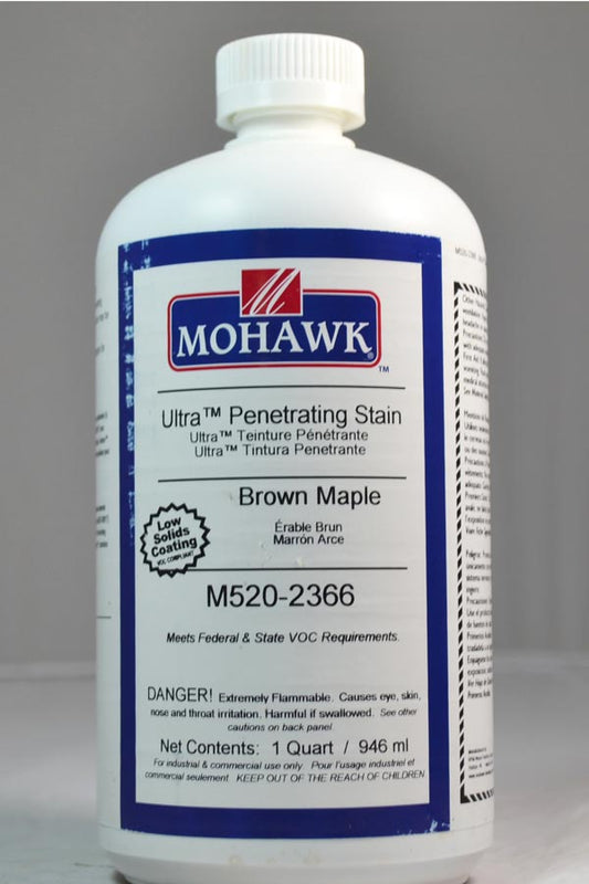 M520-2366 - Mohawk Ultra Penetrating Stain Brown Maple Qt