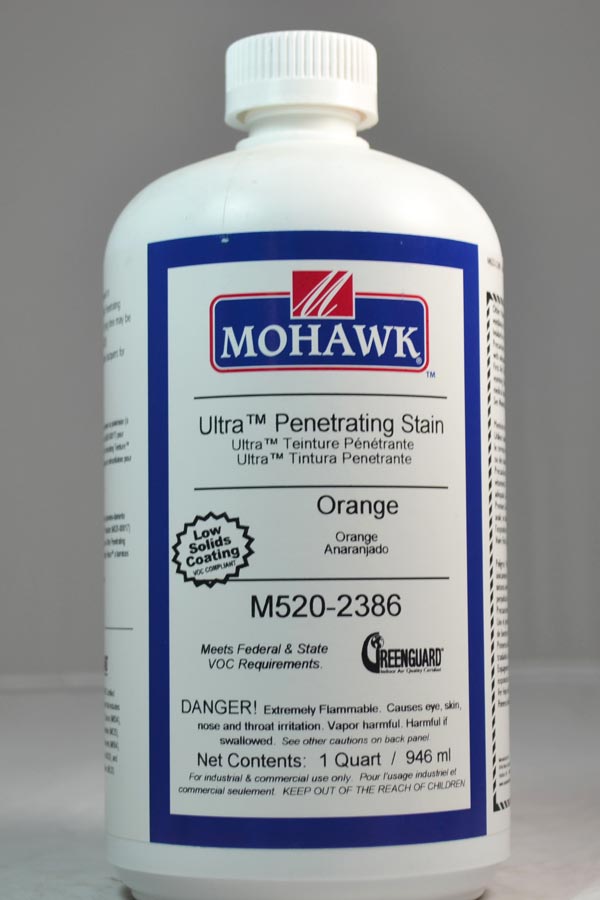 M520-2386 - Mohawk Ultra Penetrating Stain Orange Qt