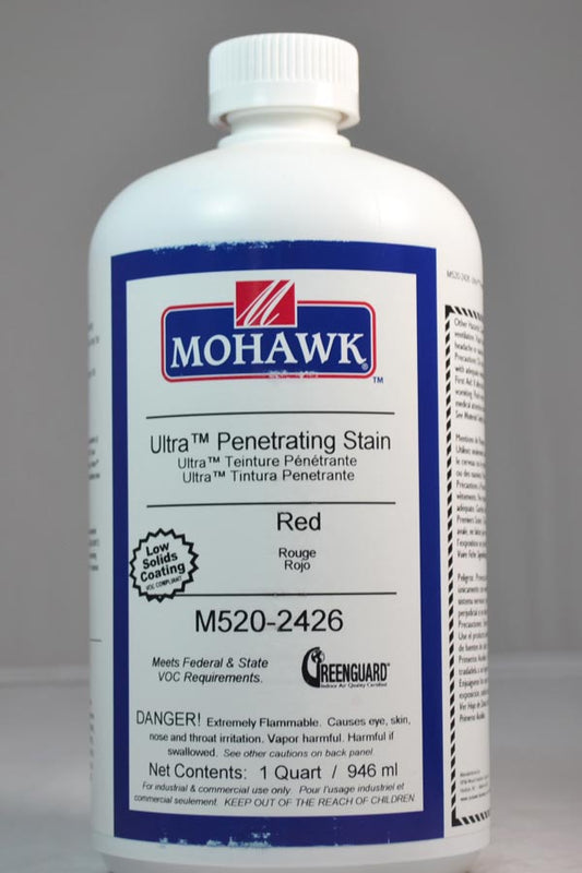 M520-2426 - Mohawk Ultra Penetrating Stain Red Qt