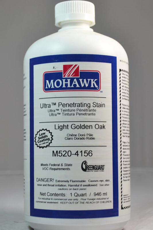 M520-4156 - Mohawk Ultra Penetrating Stain Light Golden Oak Qt