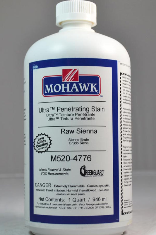 M520-4776 - Mohawk Ultra Penetrating Stain Raw Sienna Qt