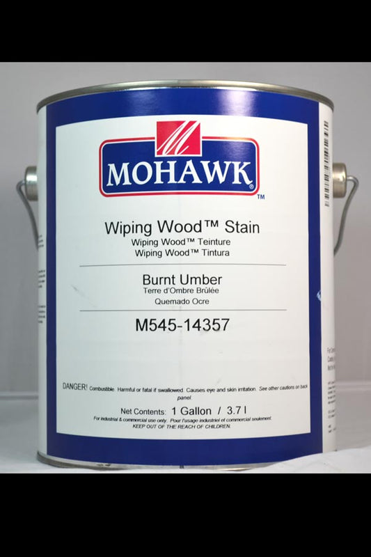 M545-14357 - Mohawk Wiping Wood Stain Burnt Umber Gal