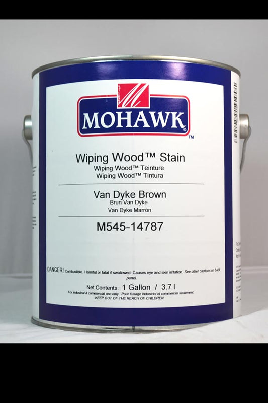 M545-14787 - Mohawk Wiping Wood Stain Van Dyke Brown Gal